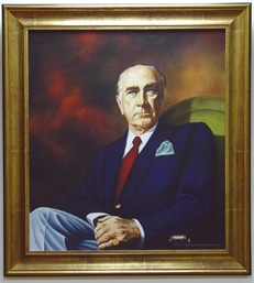 Retrato Don Alfredo Boulton Óleo sobre tela, Francisco Porras, 1996